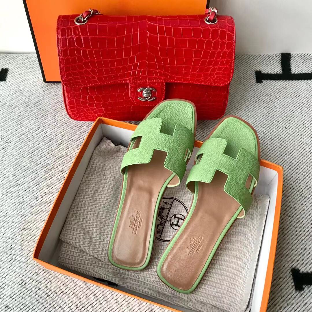 에르메스 올수공 오란 슬리퍼 샌들 토고 19